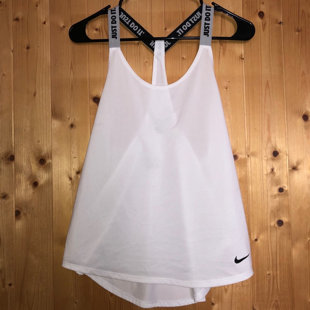 Nike Dri-Fit White Tank Top